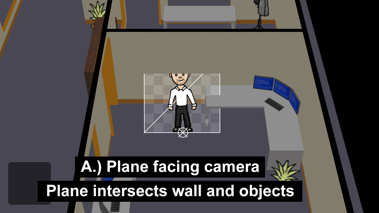 3d How to draw a texture without perspective on a plane, using OpenGL