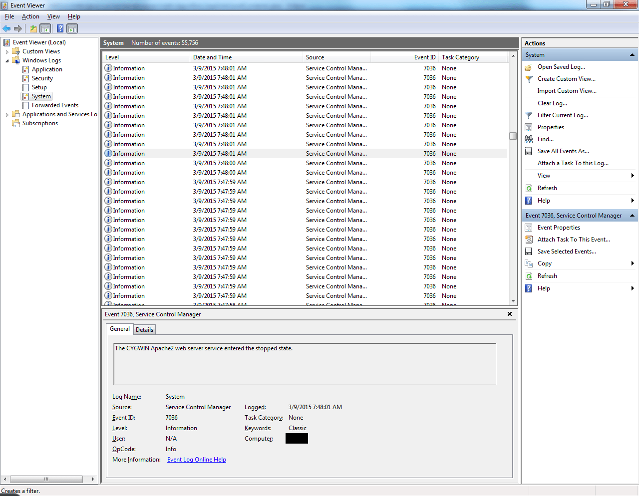 windows 7 Why doesn't Apache start up automatically? Super User