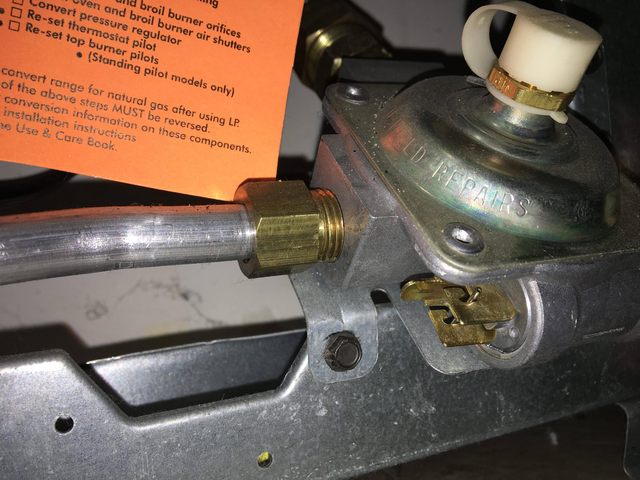 natural gas The oven in my range has stopped heating up, but the