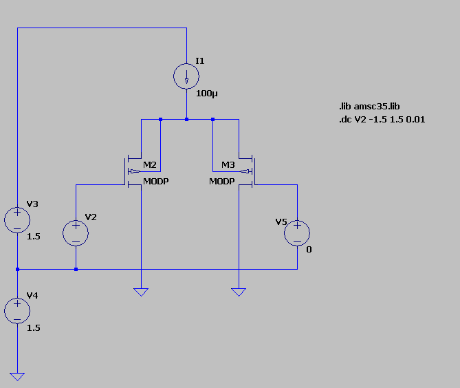 differential amplifier Calculating CMRR for a LongTailed Pair in