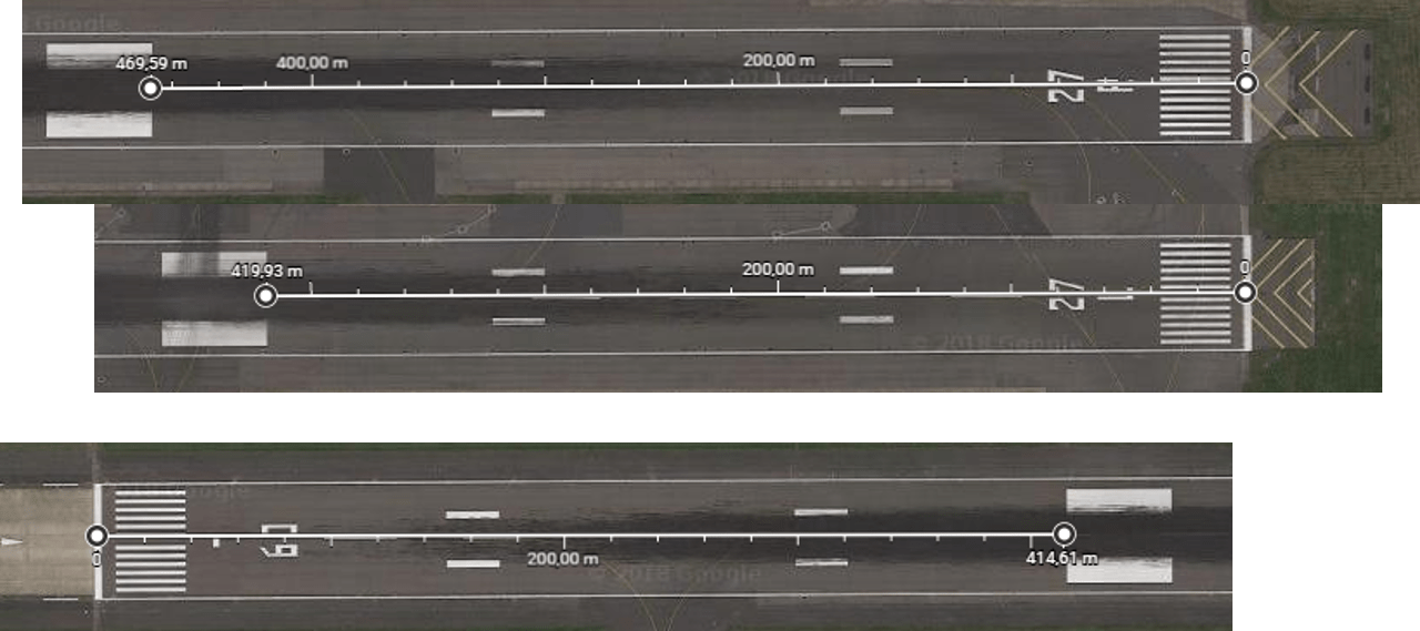 usa Why is the aiming point distance shorter in the US vs. Europe for