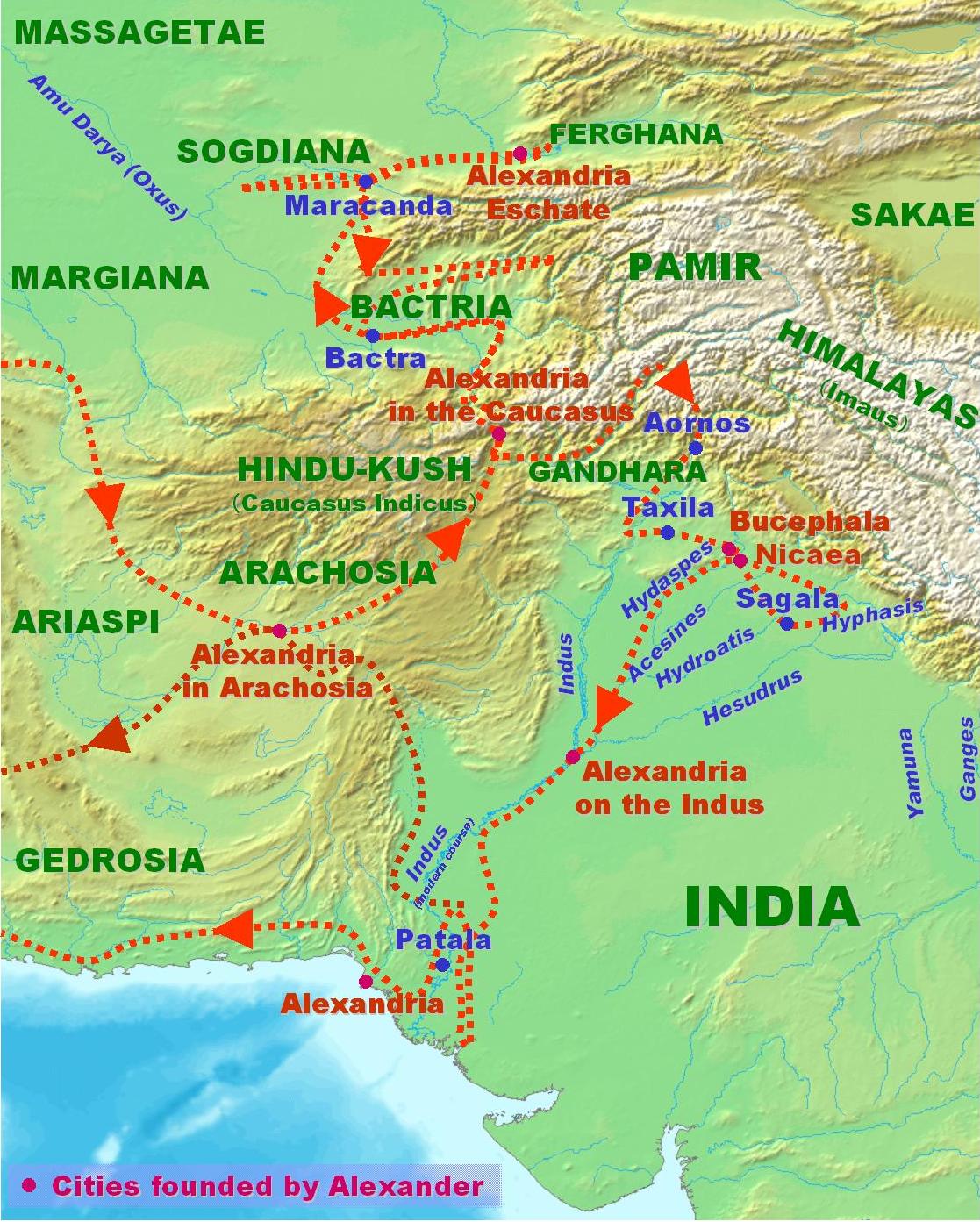 india Is the name of Askandra Village, Rajasthan related to Alexander