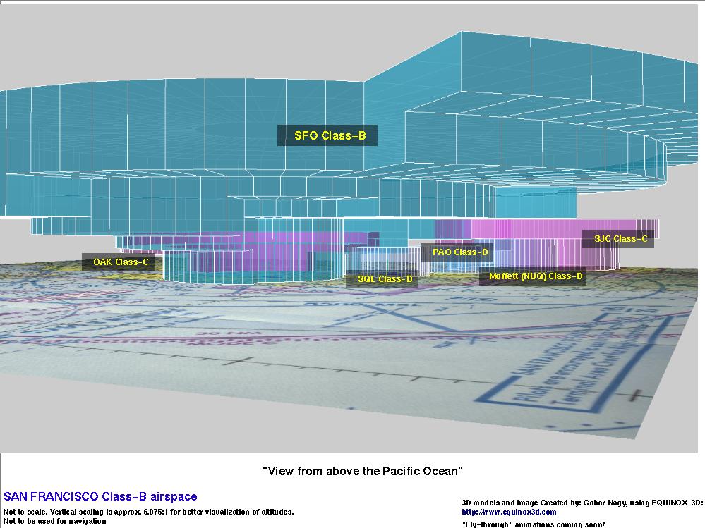 What does the "T" on sectional charts mean in reference to airspace