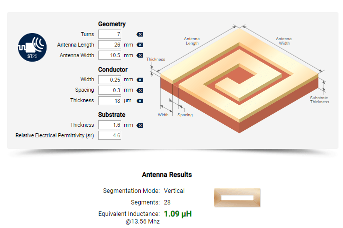 Calculate resistance of coil/inductor made of PCB traces Electrical