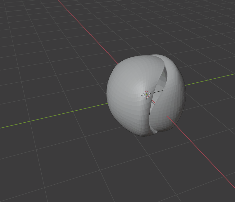 modeling How to deform a sphere to a halfsphere Blender Stack Exchange