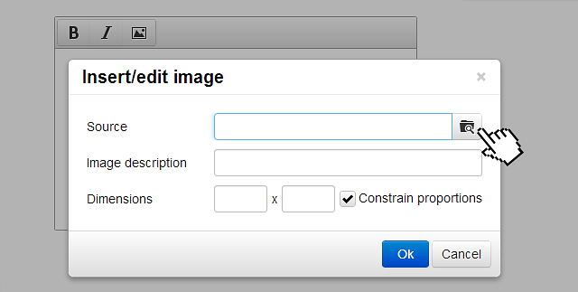 javascript angularuitinymce directive and image upload via file
