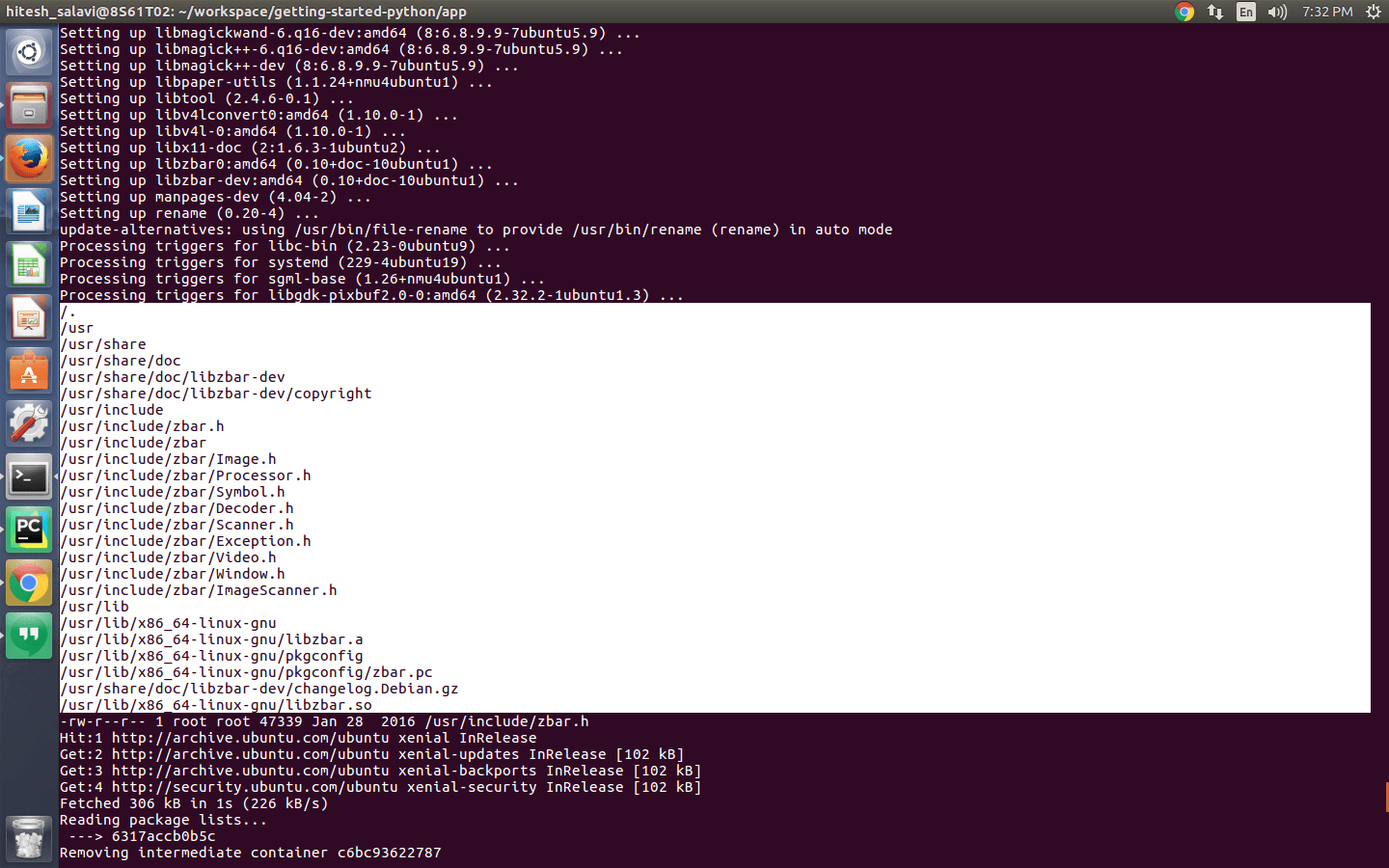 dockerfile Installation of zbarlight python package for python3.5 in Docker Image Stack Overflow