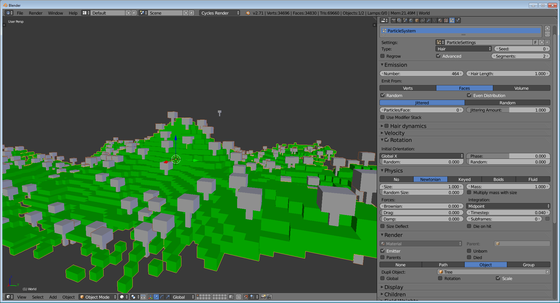 Program na tvorbu zdarma Blender game engine