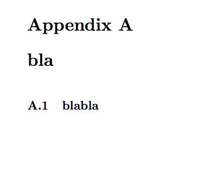 Numbering Appendix In Thesis Tex Latex Stack Exchange