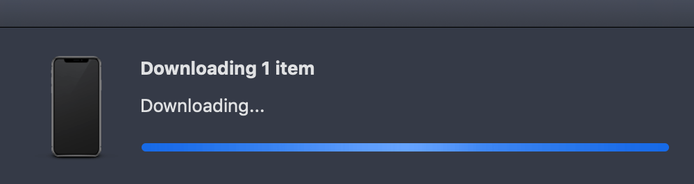ios Can't install the software because it is not currently available