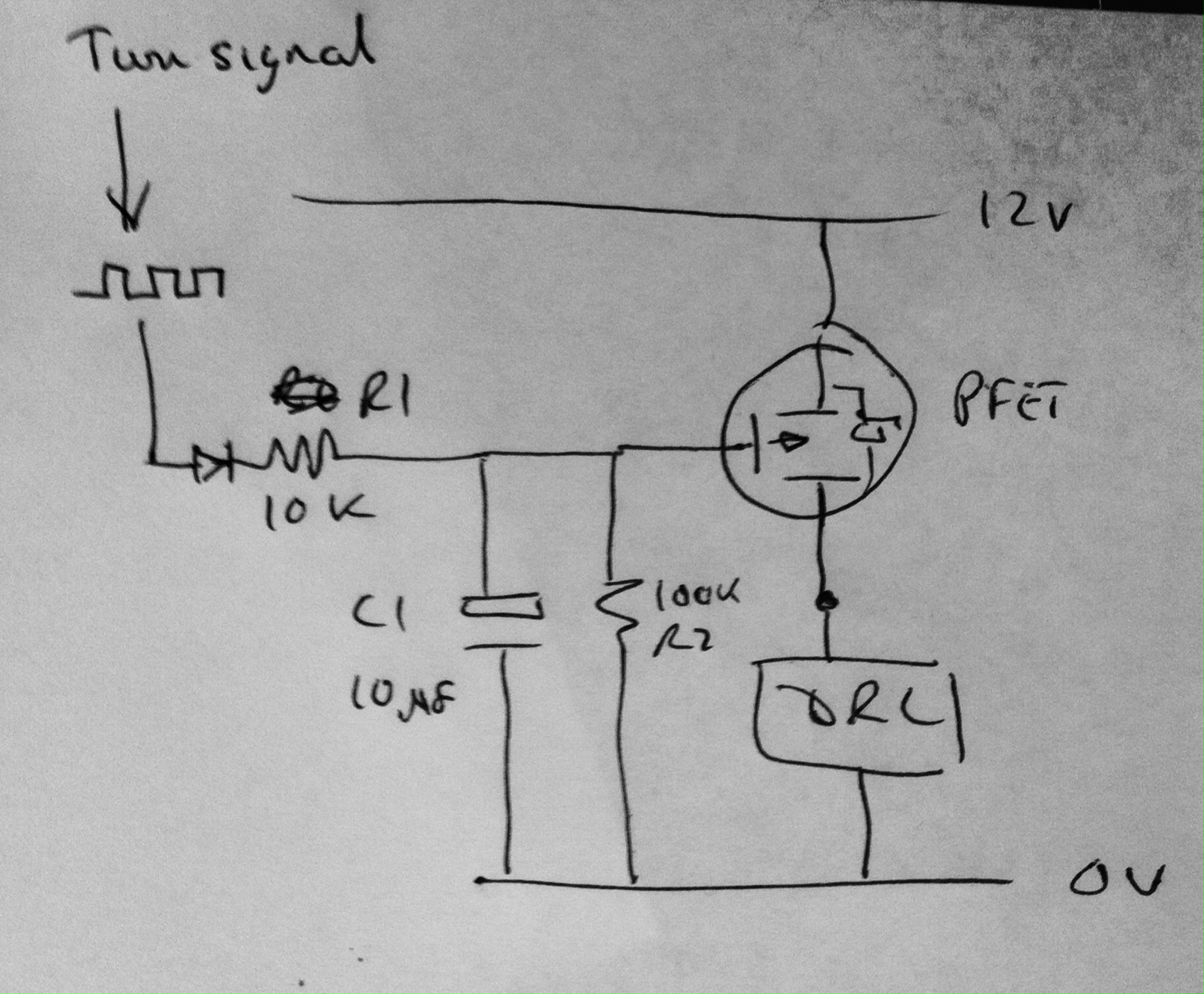 Electronic Turn off DRL using turn signal Valuable Tech Notes