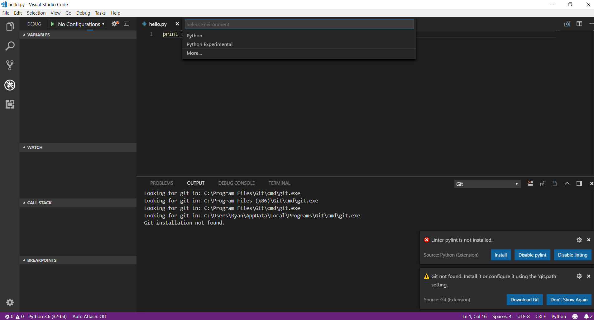 Python extension for visual studio code download snowords
