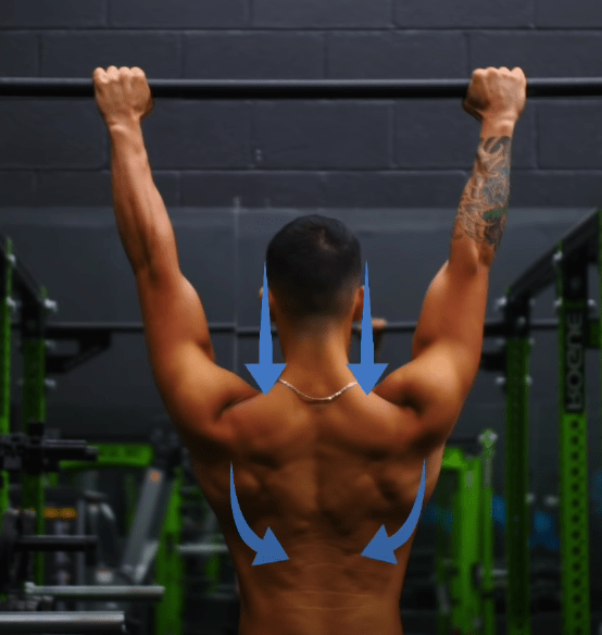 workout routines Why should we start a pullup with already retracted