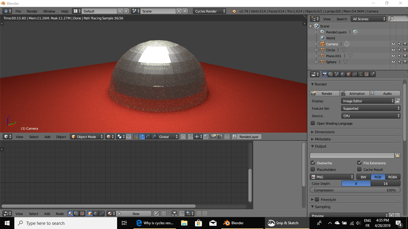 rendering Why is cycles render black and white? Blender Stack Exchange