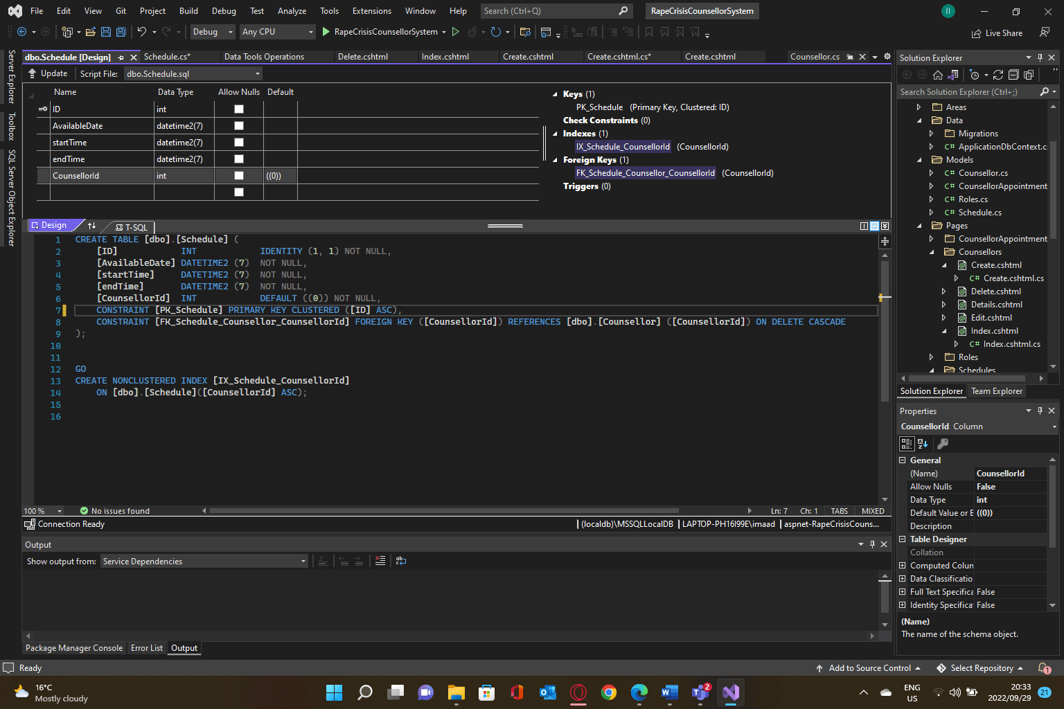 c Razor pages data linking Stack Overflow