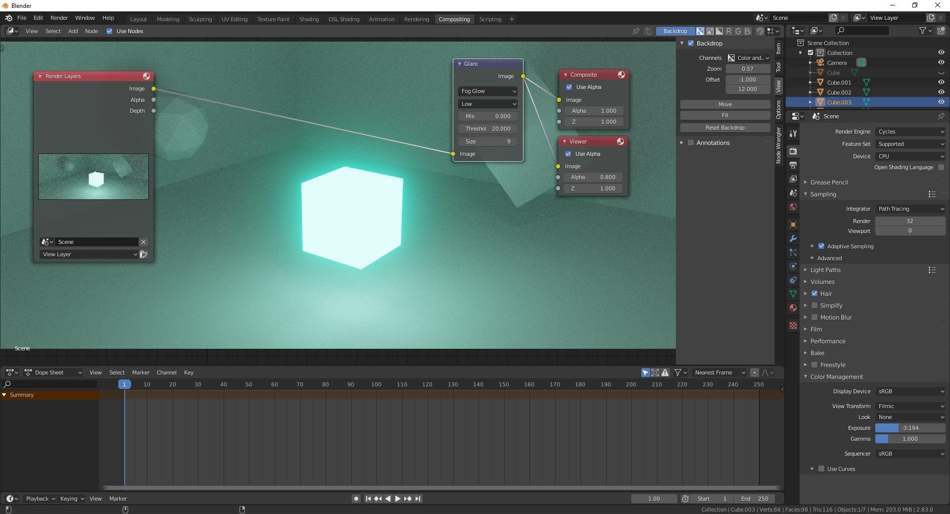 light How can I have a strong emission object without it turning