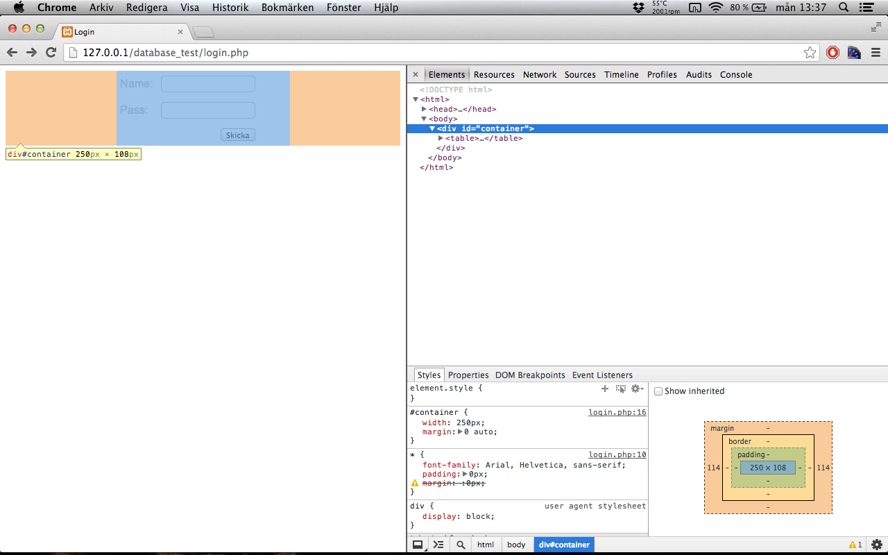 javascript Center an element Stack Overflow