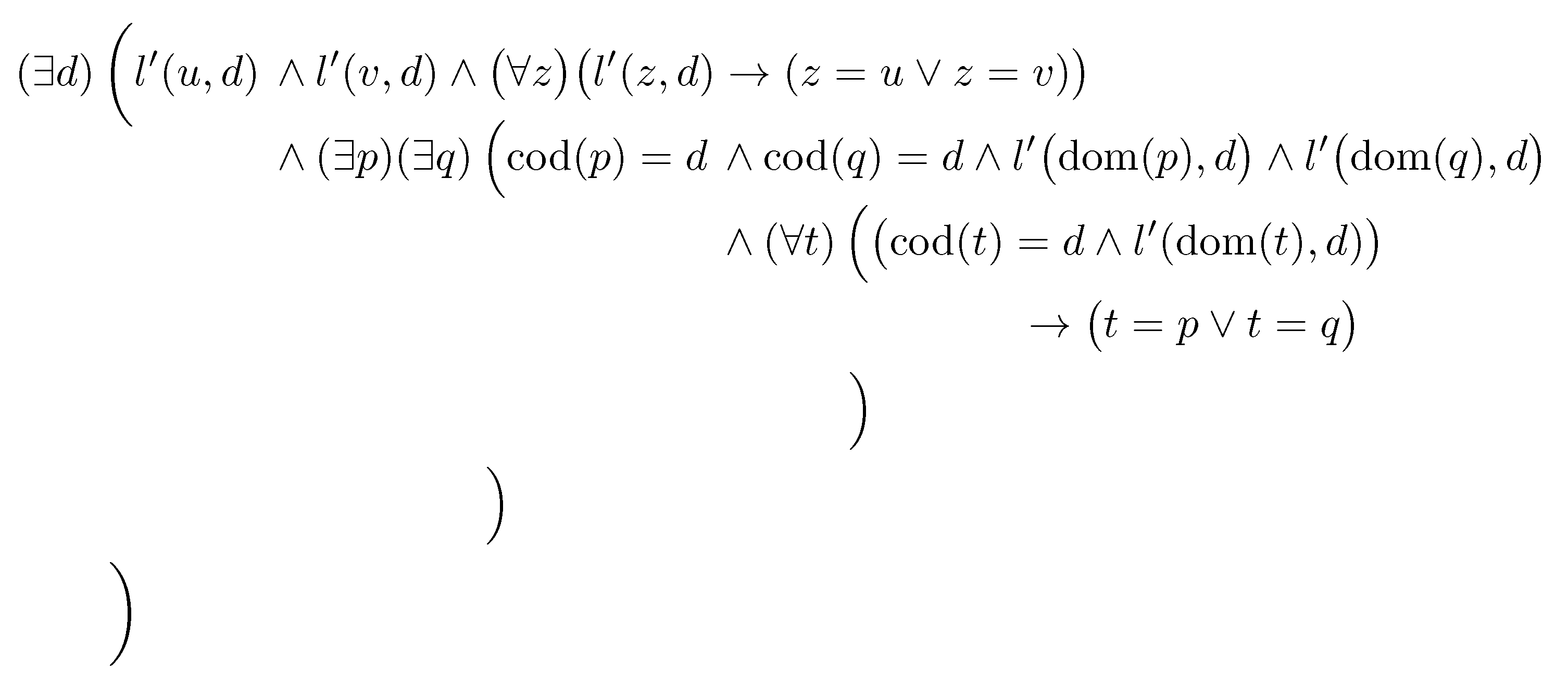 math mode Nested parenthesis automatic indentation in equation TeX