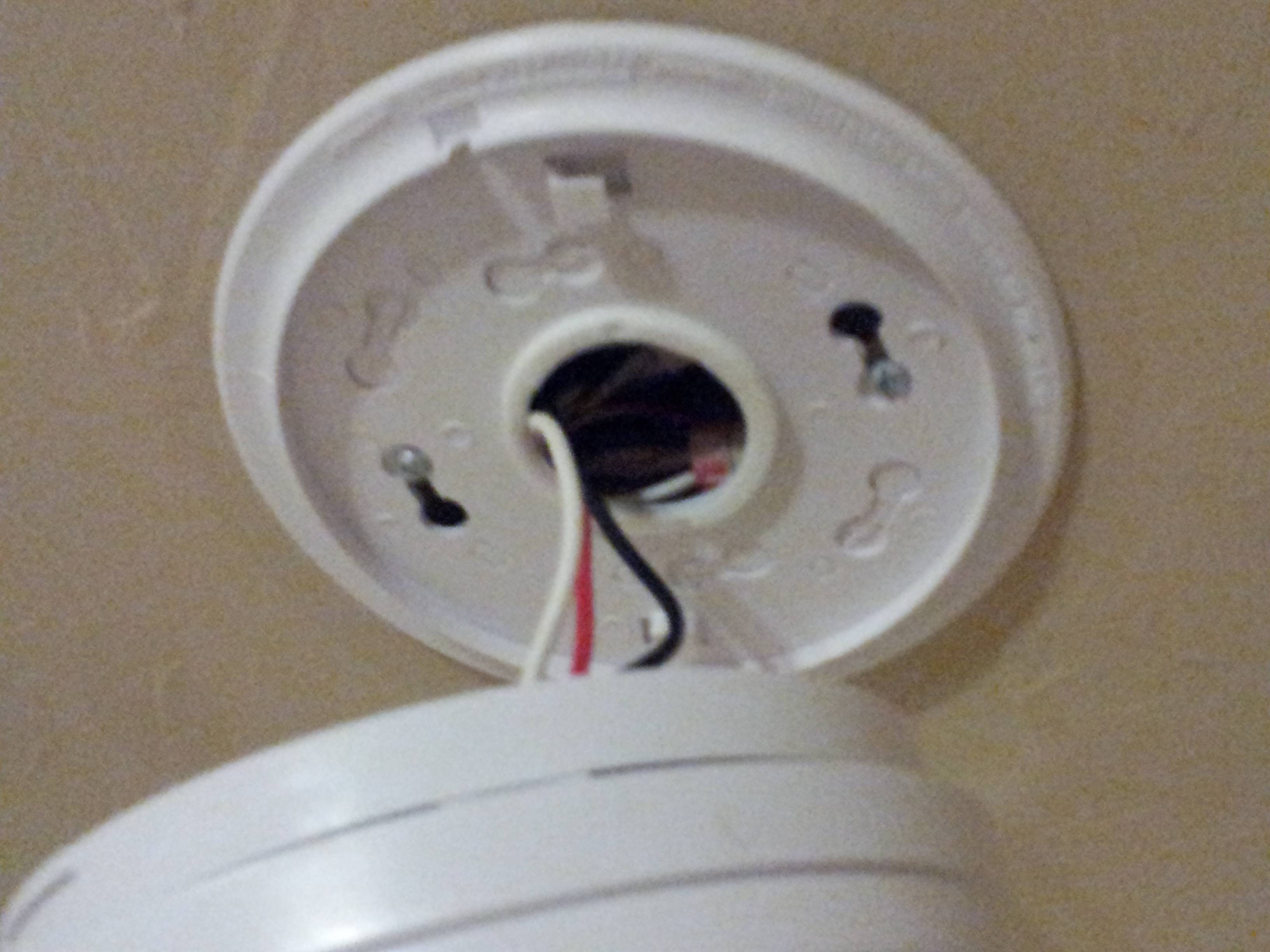 roof What should I do about water dripping into my smoke detector