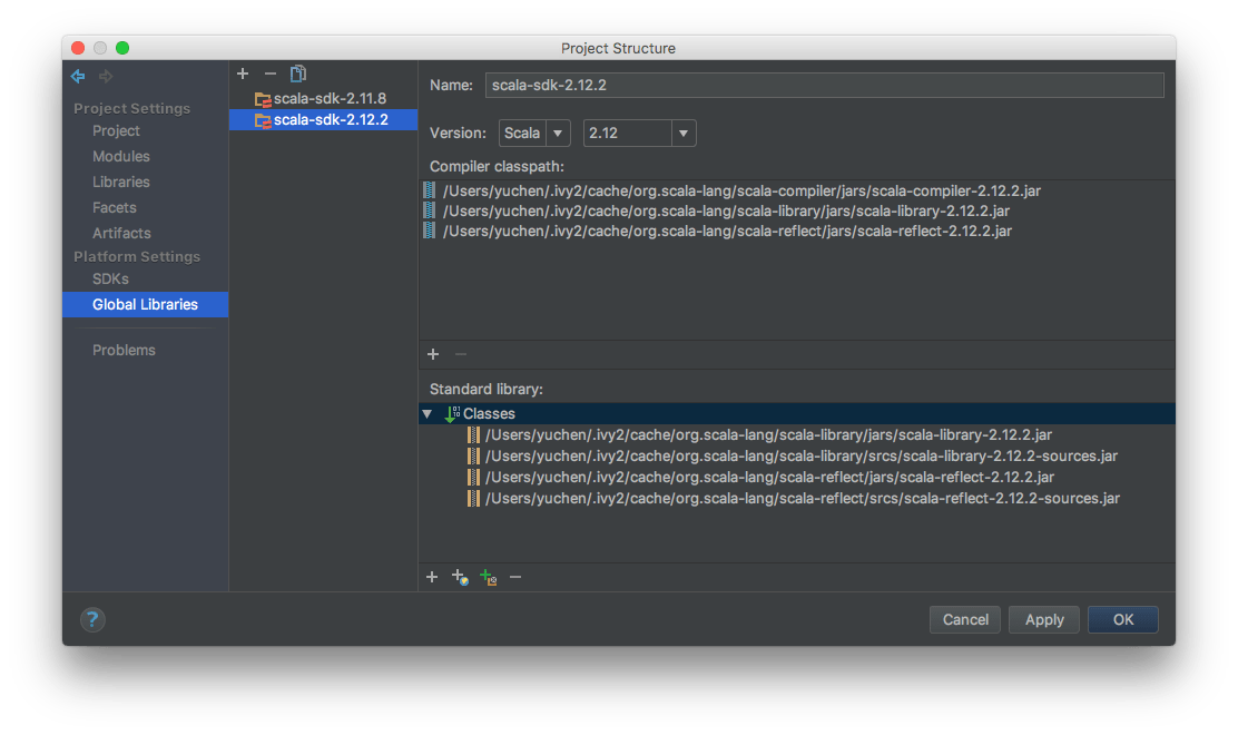 scala Why do I get java.lang.NoClassDefFoundError when I trying to