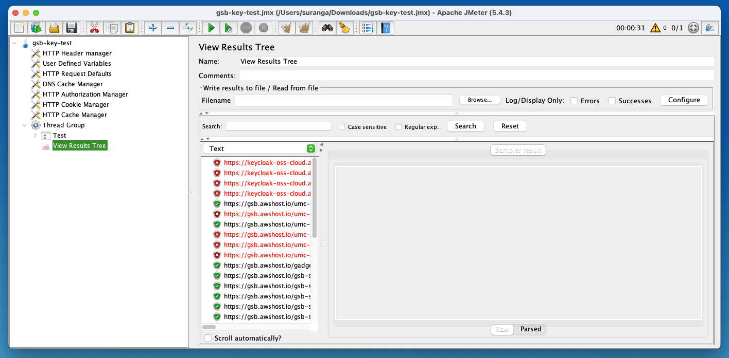 jmeter How to do perform a performance testing, keycloak enable web application Stack Overflow