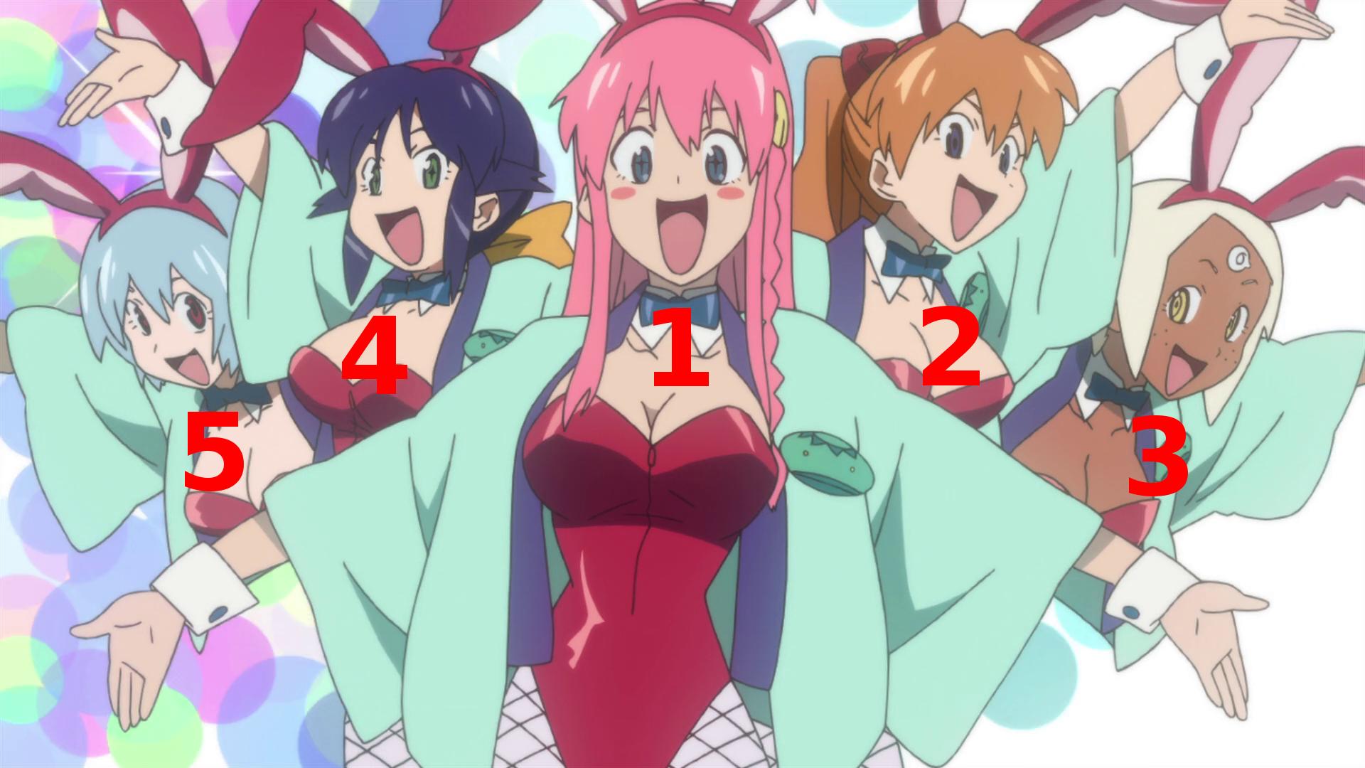 Who are these bunny girls from Gurren Lagann referencing? Anime & Manga Stack Exchange