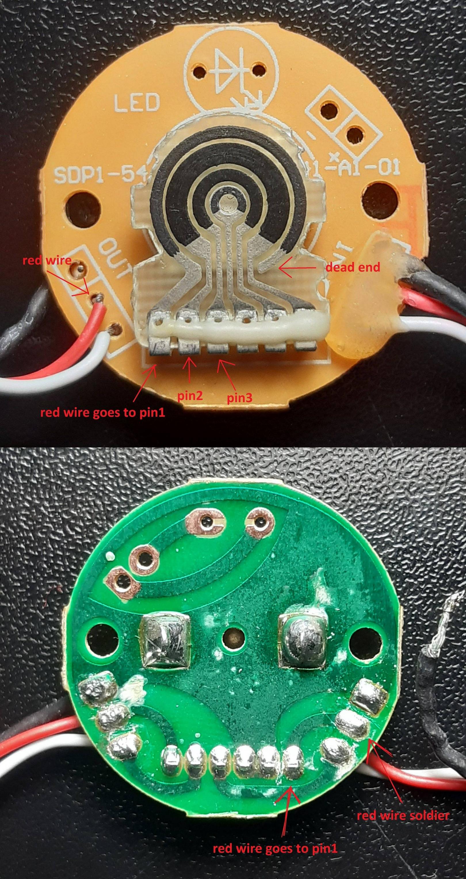 Paradox potentiometer short circuits between tracks which never touch