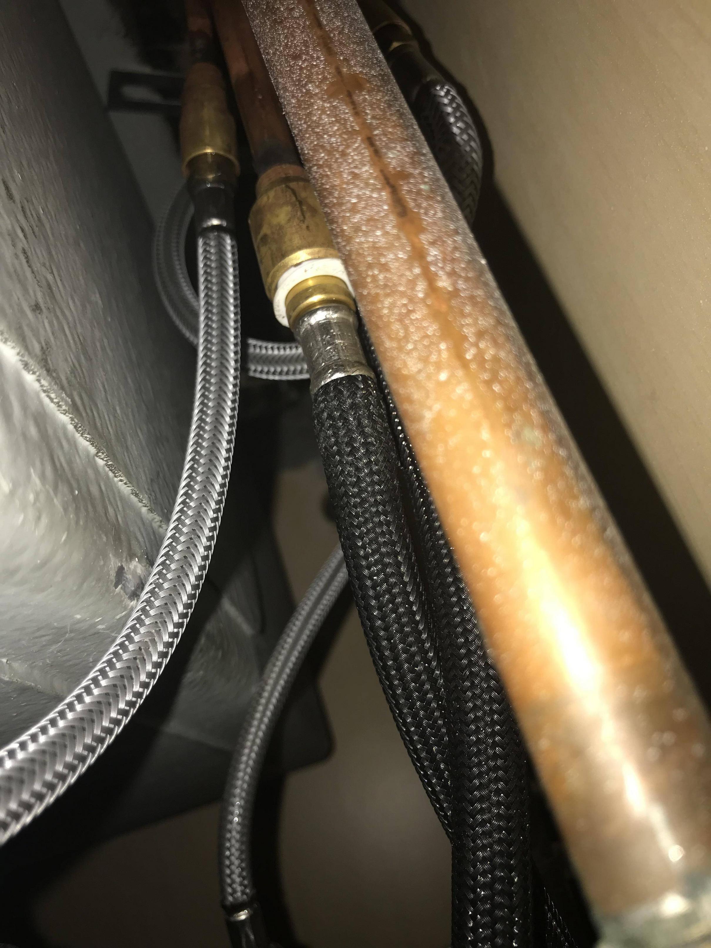 sealing Leak in kitchen sink hose Home Improvement Stack Exchange