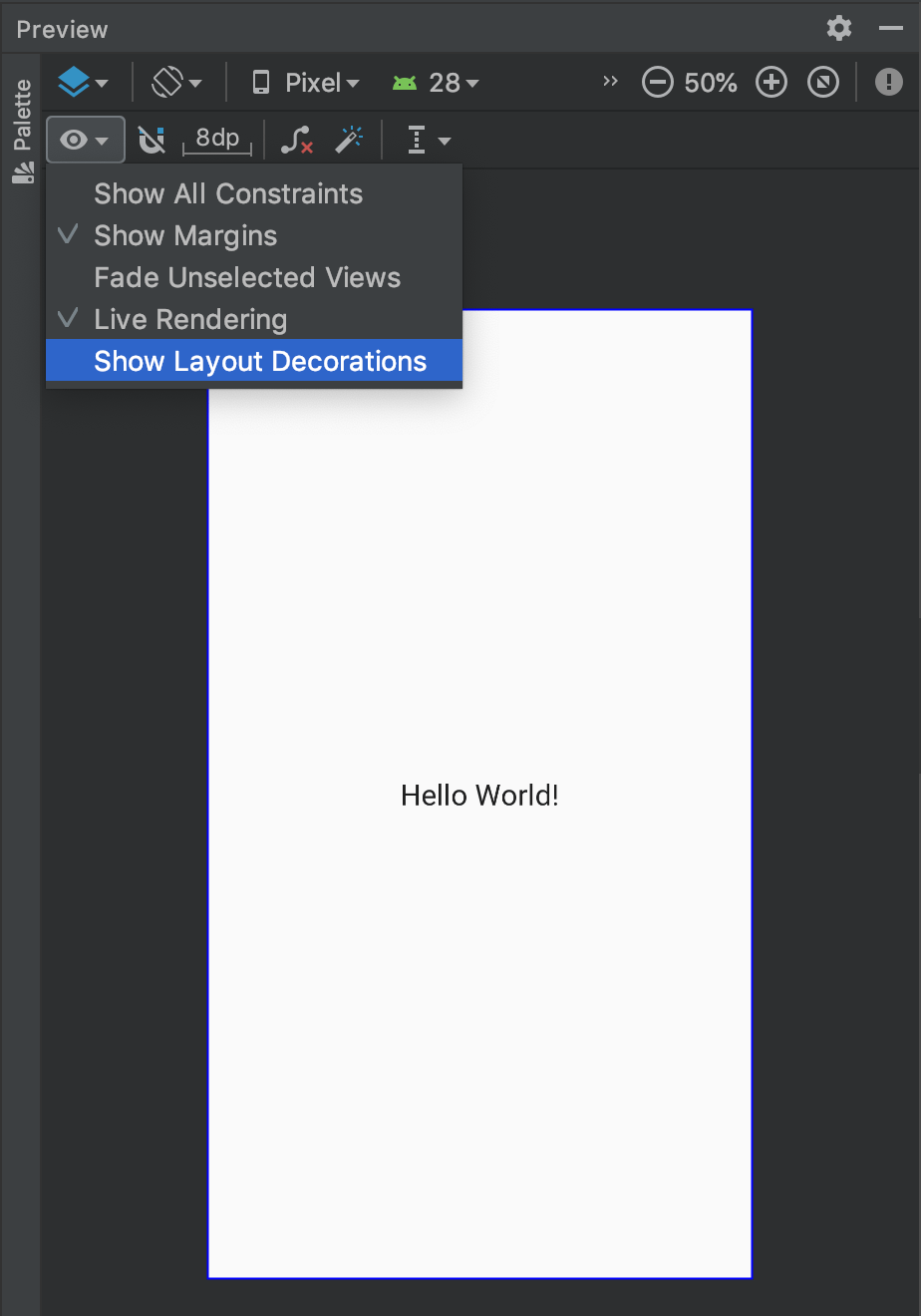 navigationbar App Bar is not showing in Android Studio but showing on