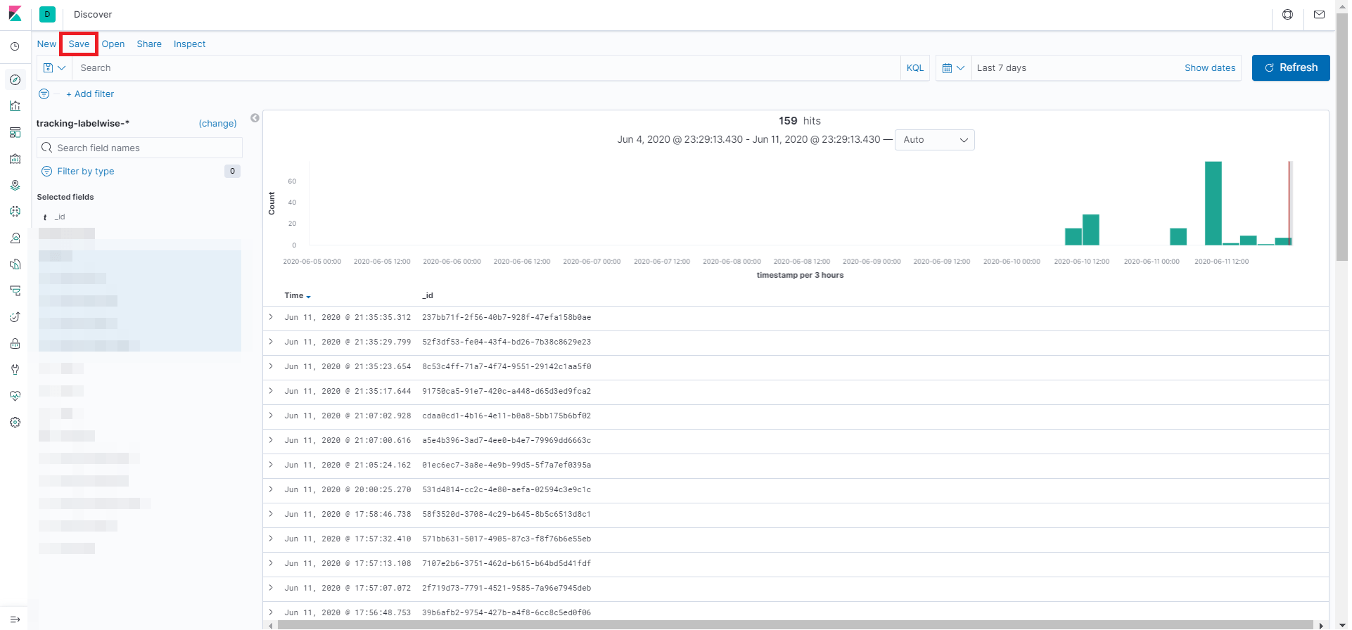 elasticsearch Kibana How to display log as table Stack Overflow