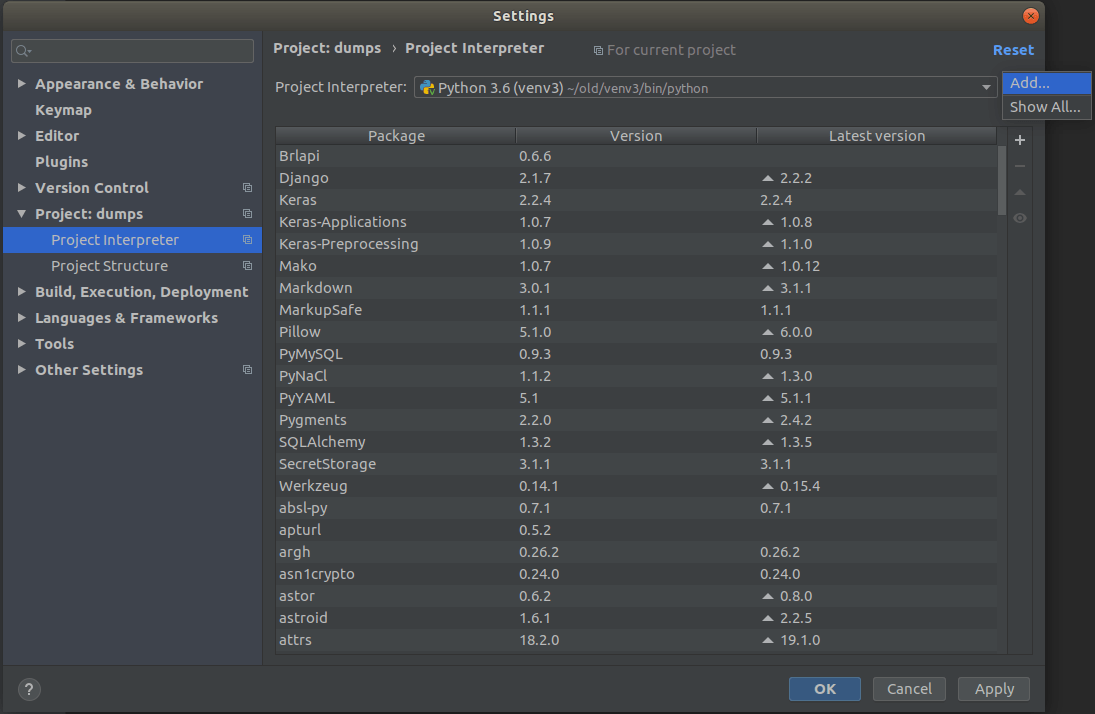 python Installing libraries for every project in Pycharm Stack Overflow