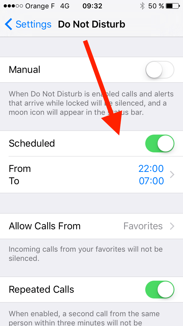ios - Does Do Not Disturb mode turn off automatically? - Ask Different