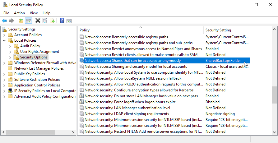 permissions Take backup of SQL database from remote server to local