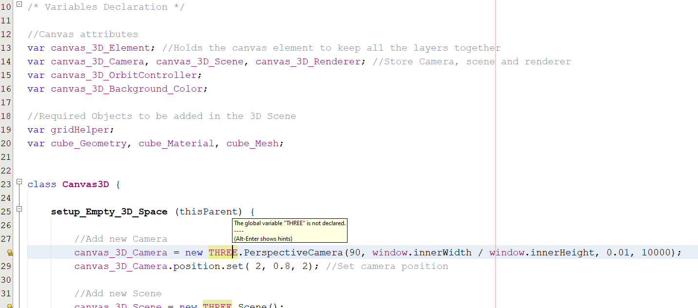 How to declare a variable/function from libraries in javascript Stack