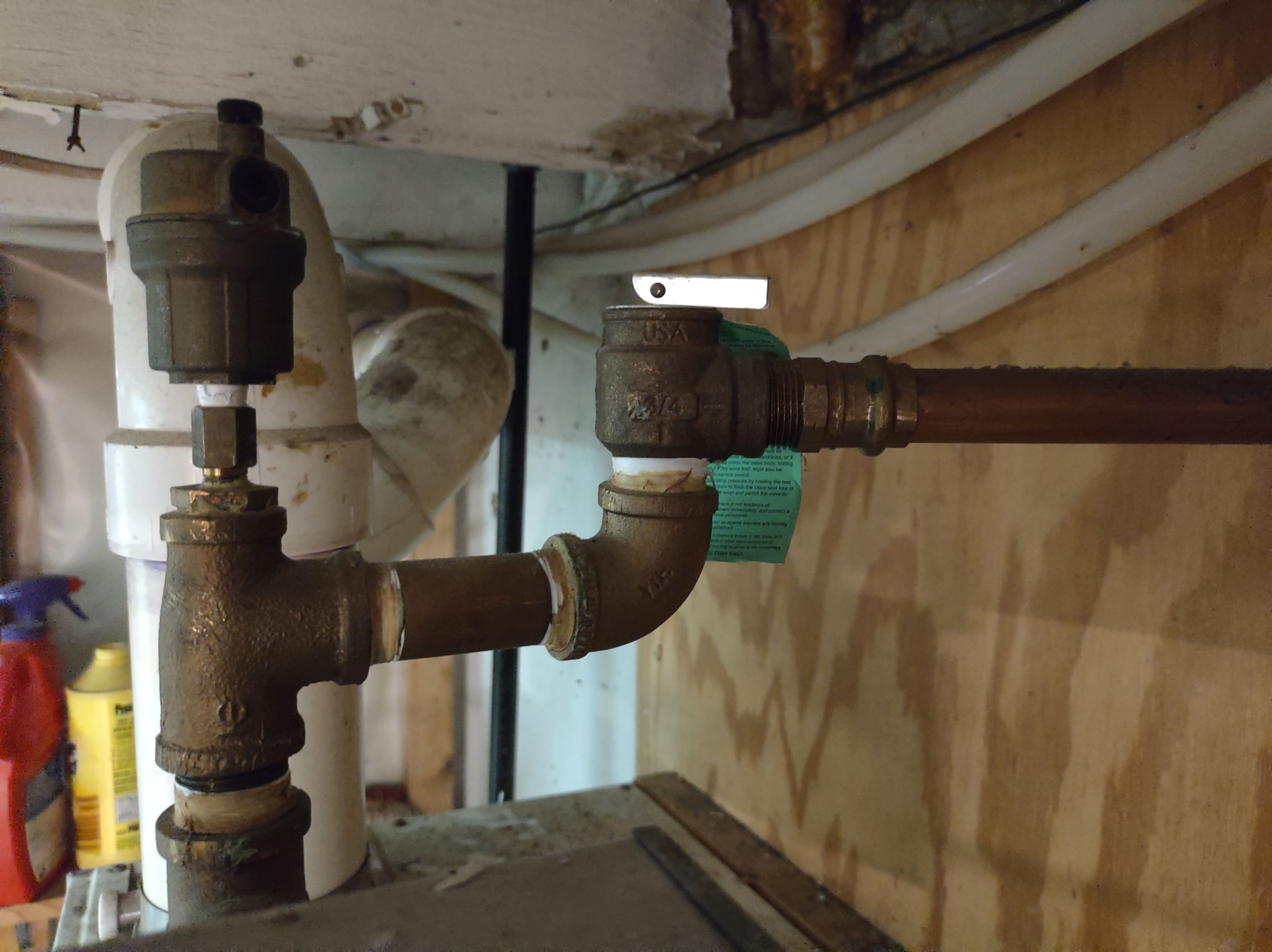 plumbing Removing and replacing PRV from water boiler Home Improvement Stack Exchange