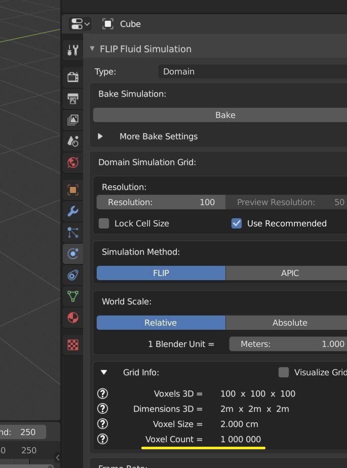 add on How to know how much RAM a FLIP Fluids fluid simulation will