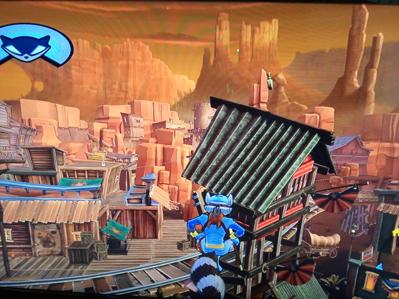 sly cooper thieves in time How to get the bottle on the tower near