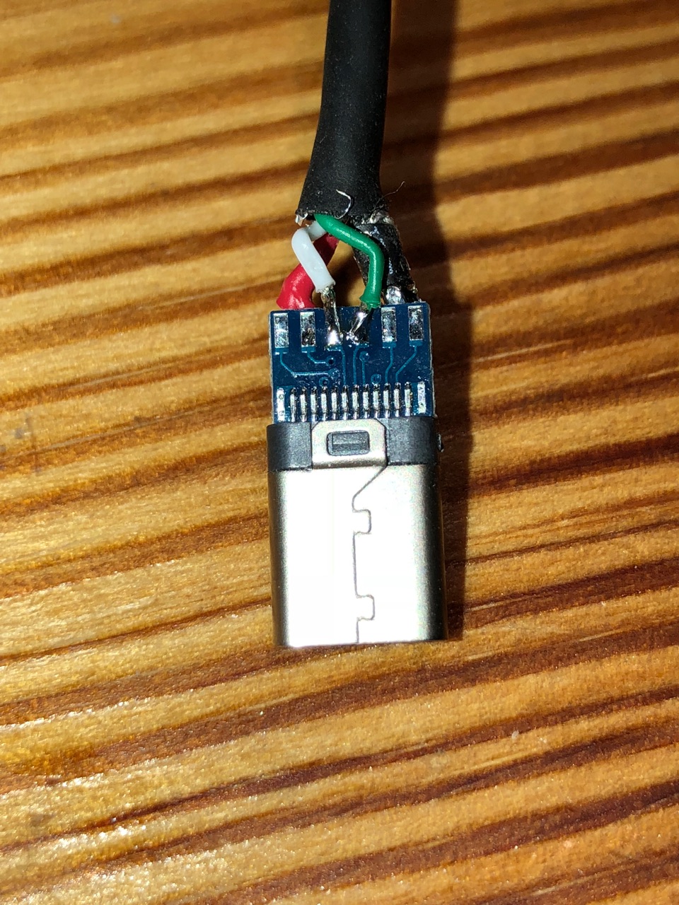 usb c USBC connectors only work on target side, not