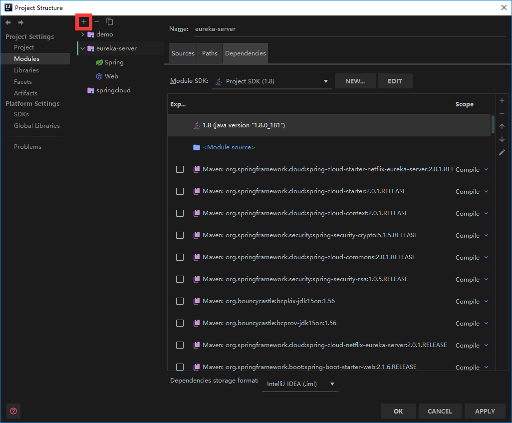 Error Module not specified (IntelliJ IDEA)