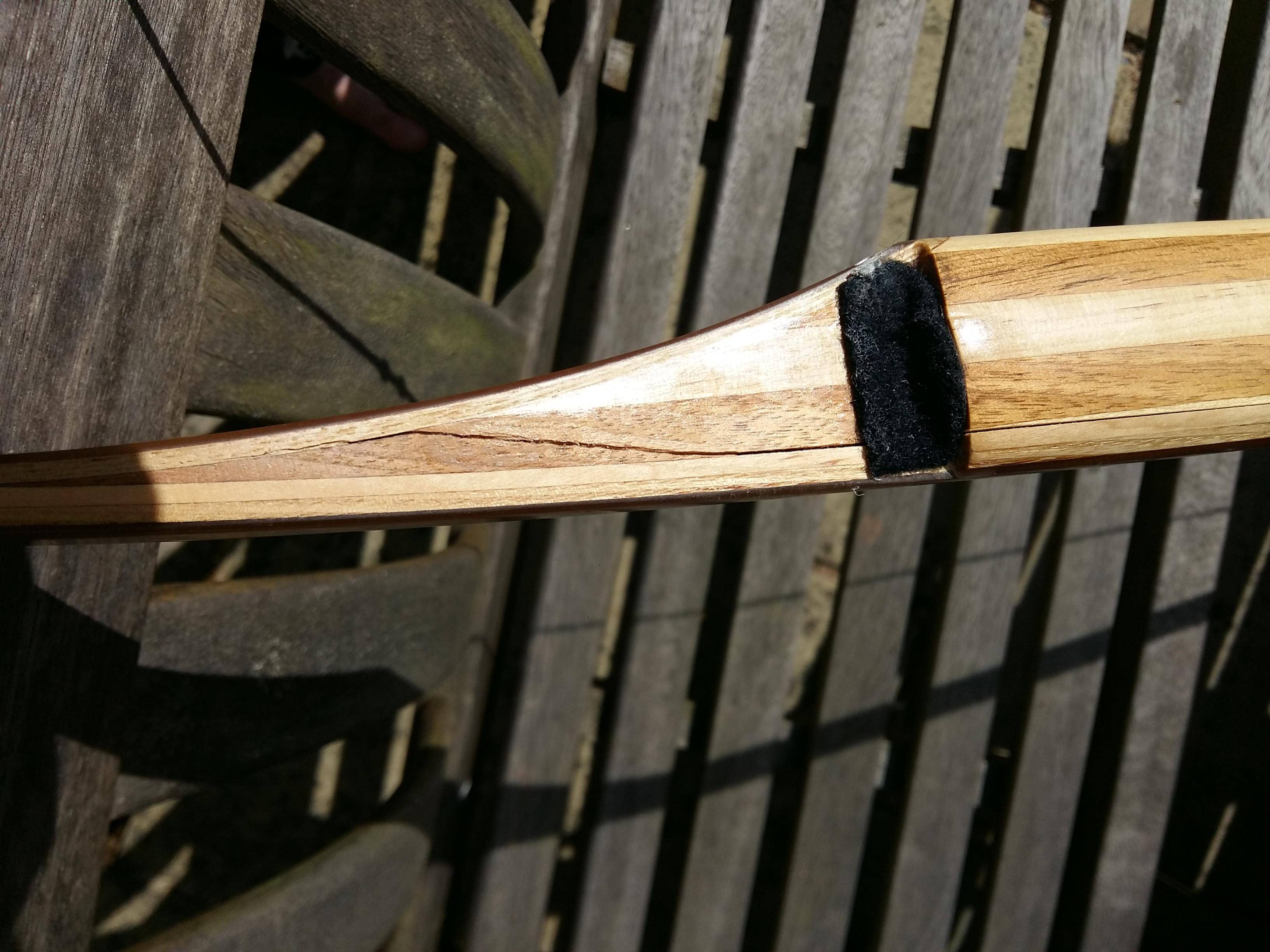 archery Is it possible to repair this flat bow? The Great Outdoors