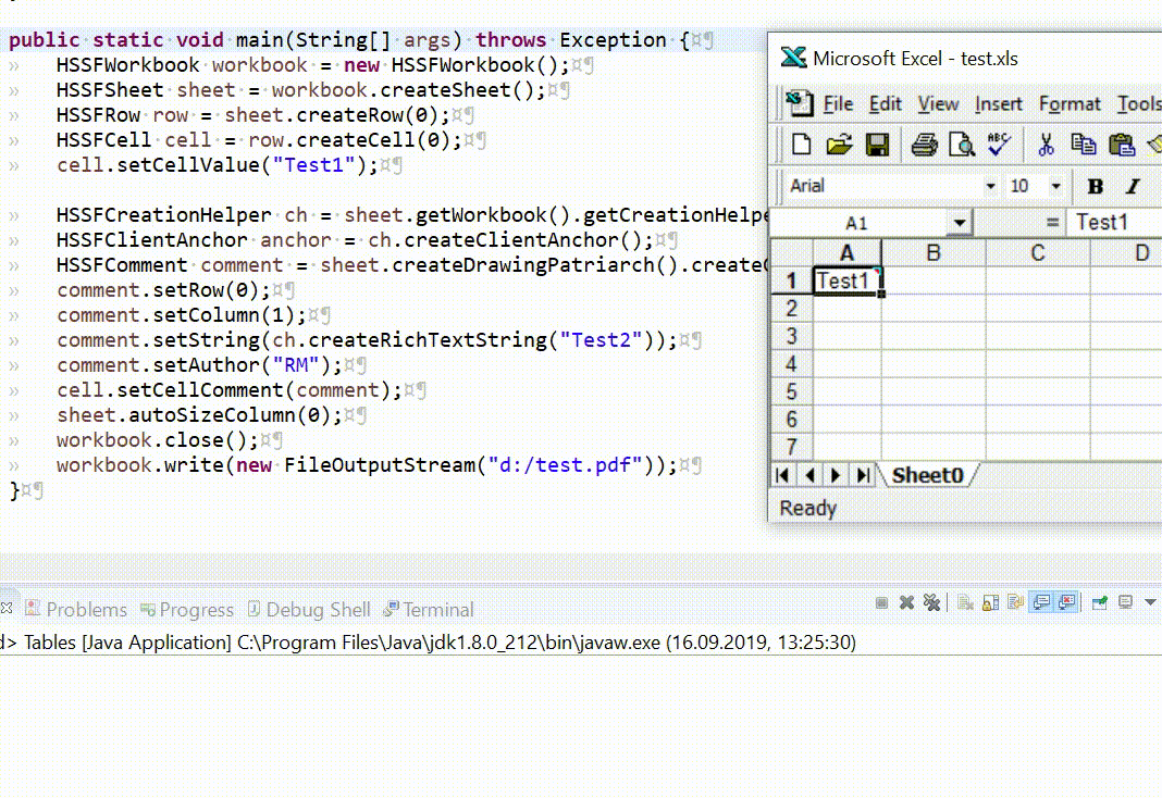 How To Read Write Xlsx File In Java Apach Poi Example