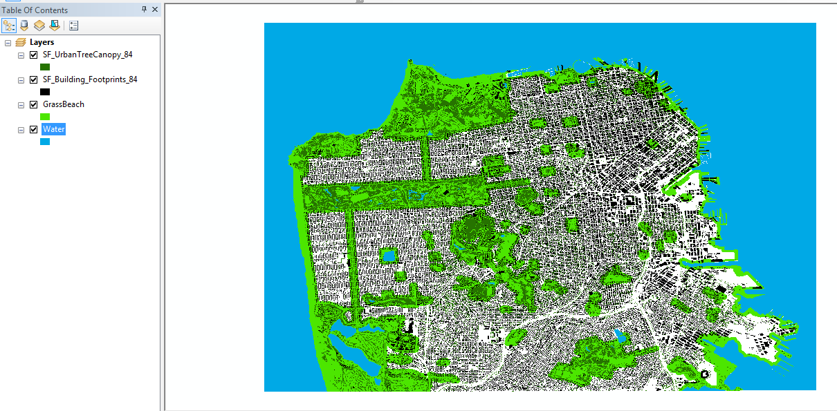 Creating raster from several polygon layers using ArcGIS Desktop