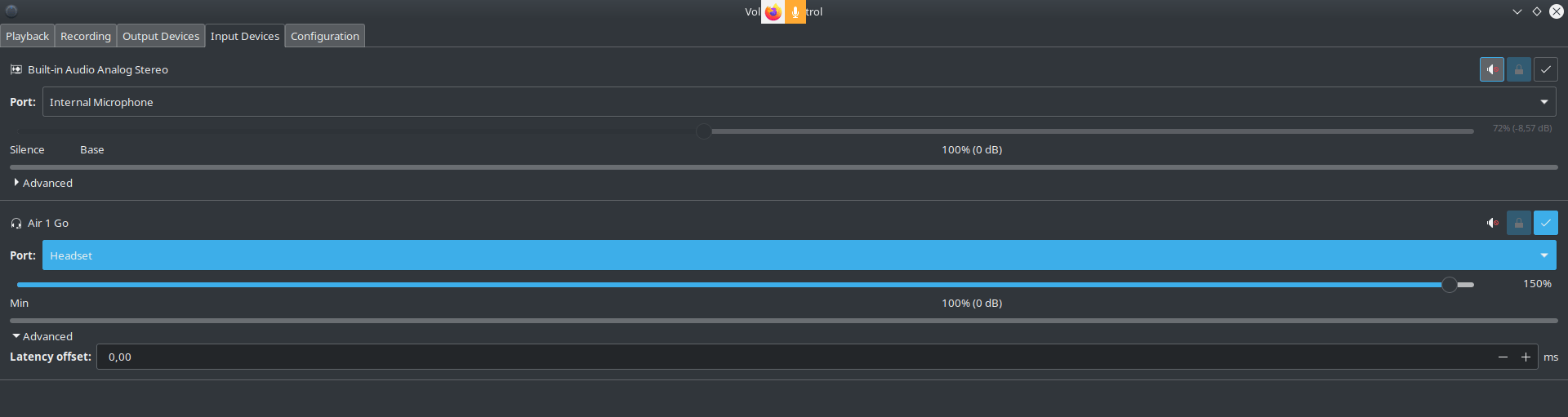 wireless Headset microphone connected, but not producing sound Ask