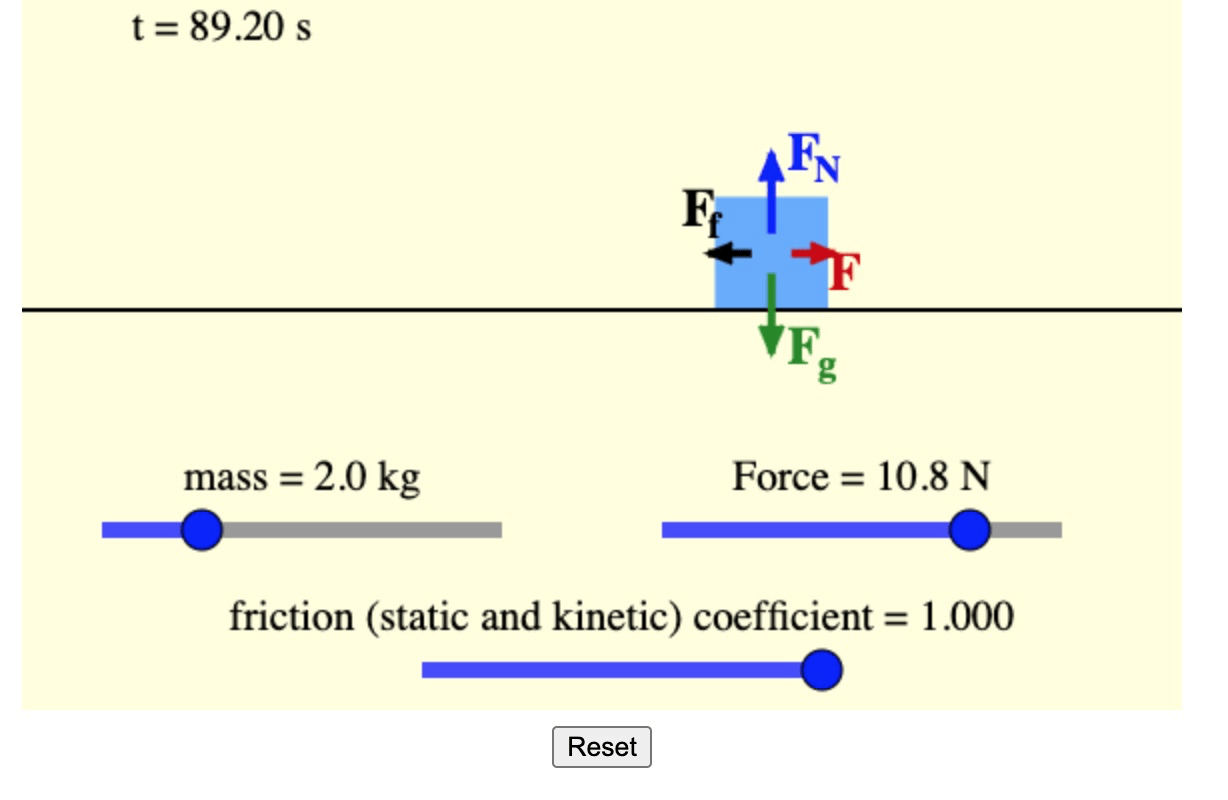 newtonian mechanics If static friction F_f is a multiple of F_n