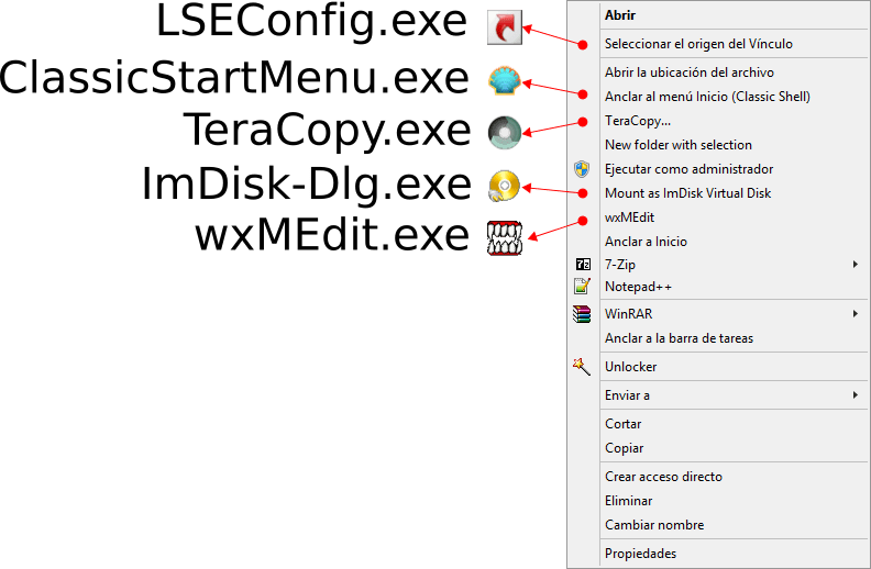 windows How can I add custom icons to the context menu? Super User