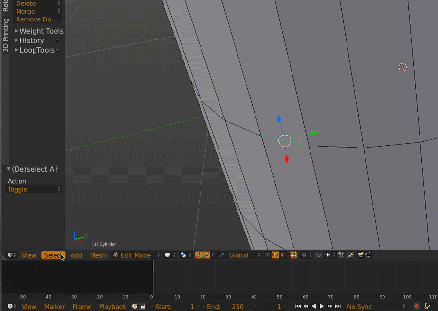 modeling How can I select edge loops with Magic Mouse on a Mac? Blender Stack Exchange