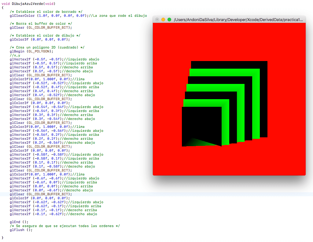 c OpenGL what is happening with the colours? Stack Overflow