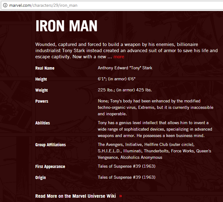 marvel What would be the approximate weight of an Iron Man suit? Science Fiction & Fantasy