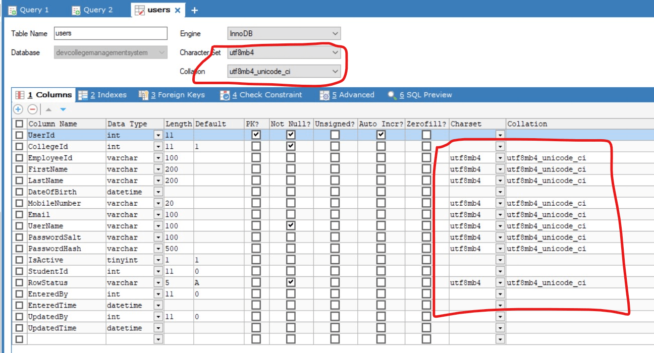 After migration to MySql 8 from 5.7 Illegal mix of collations