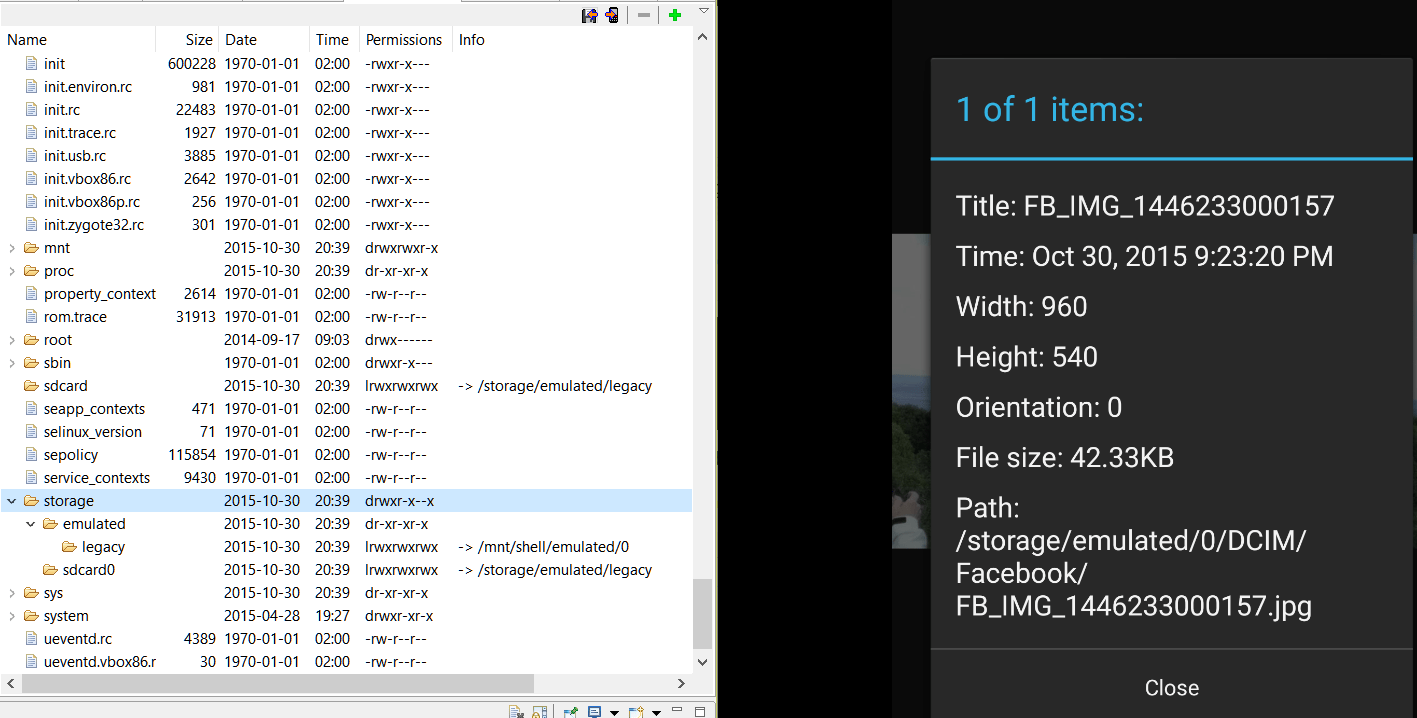 genymotion Android Save a photo into photo gallery Stack Overflow
